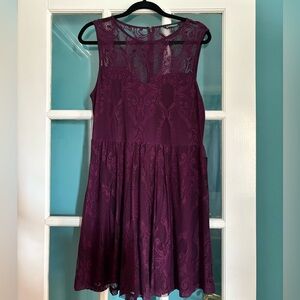 NWT Express Burgundy Cocktail Dress
